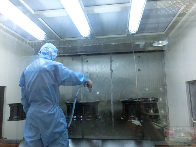 轮毂修复翻新全过程,汽车轮毂修复翻新工艺流程