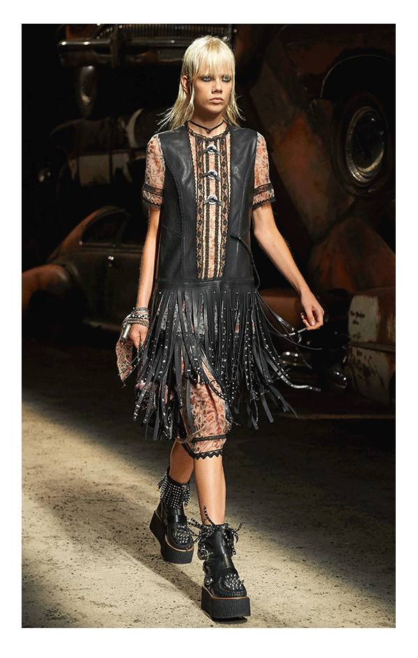 纽约时装周2018秋冬秀上的模特们,2018秋冬纽约时装周衣服