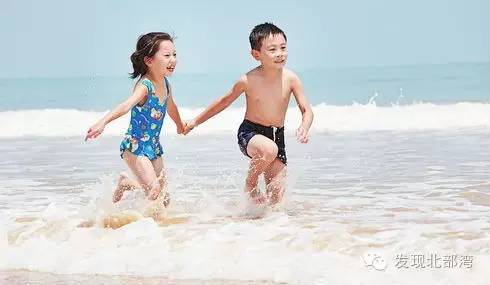 广西钦州海滨浴场,广西钦州市海滨沙滩