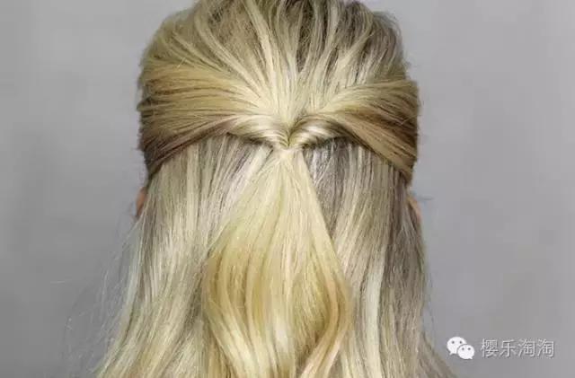 鱼尾头发型教程,简单几步轻松打造气质公主头