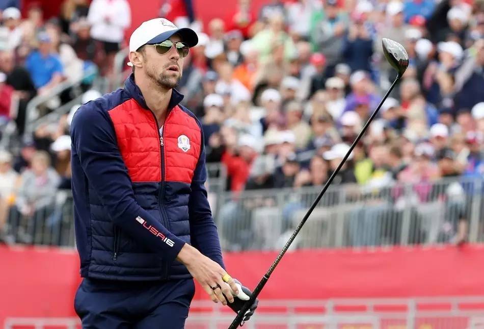 泳坛足坛影坛大咖云集莱德杯，他们都是高尔夫的真爱粉