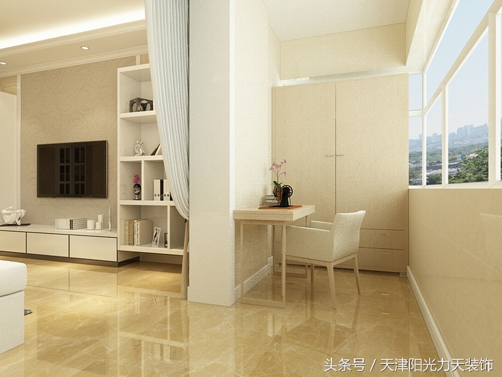 你想不到的简约效果瑞丽园100㎡