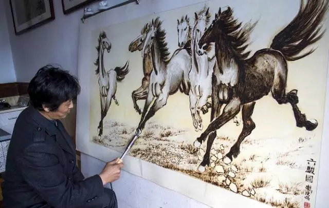 火笔画作品,火笔绘画图案