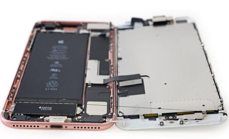 iphone7plus拆机评测讲解,iphone7plus高清拆机