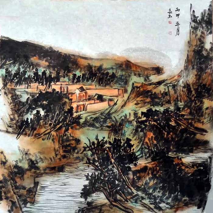 甘肃金昌市美协为苏胜才先生举办爱心助力笔会