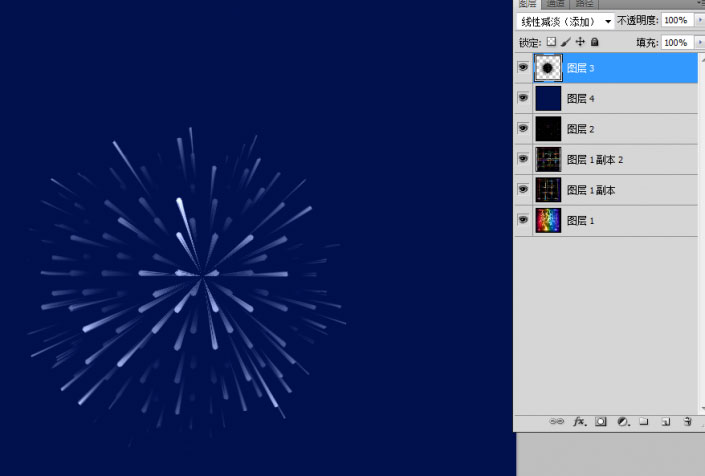 891[PS特效]用PS滤镜把图片做成烟花图片
