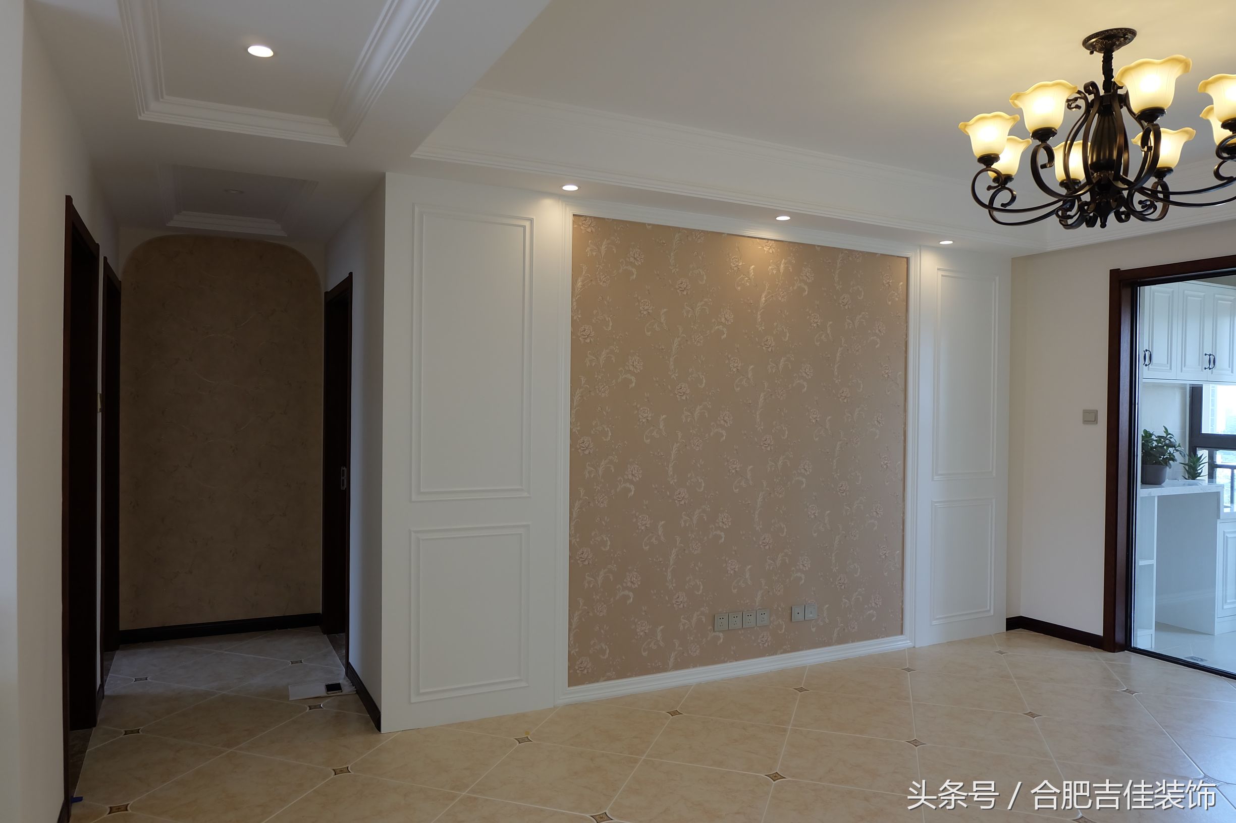 117m客厅装修效果图,117平轻奢极简装修