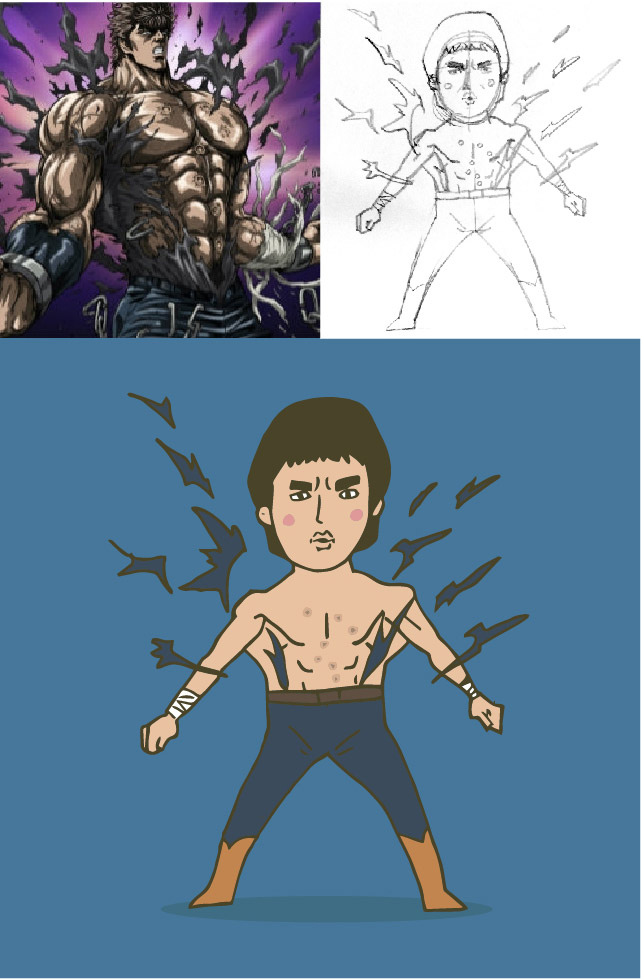 怎么做可爱的q版人物变装教程,怎么做q版人物的二次元脸