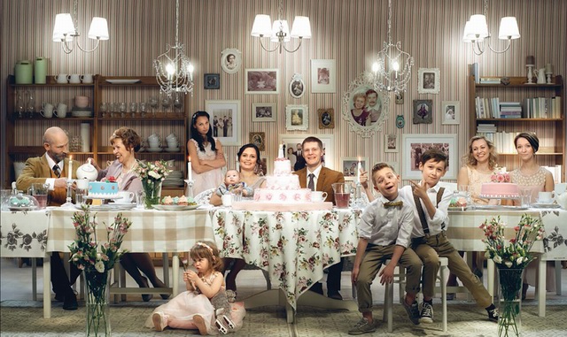 家居插画客厅,家居美学插画