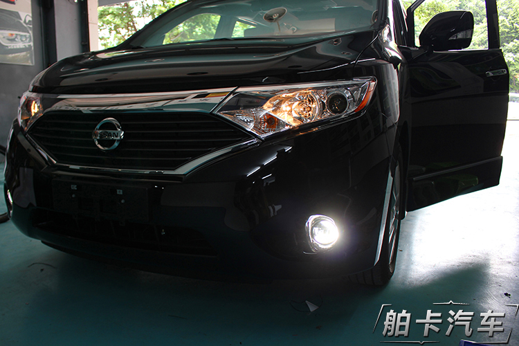 日产贵士加装氛围灯,日产贵士改颜色