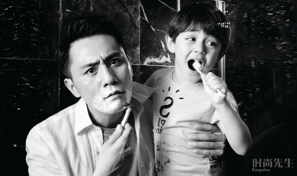 刘烨一家四口颜值照片,刘烨丑不丑