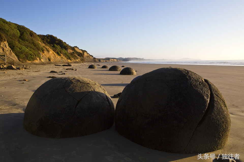 摩拉基大圆石,摩拉基大圆石沙滩
