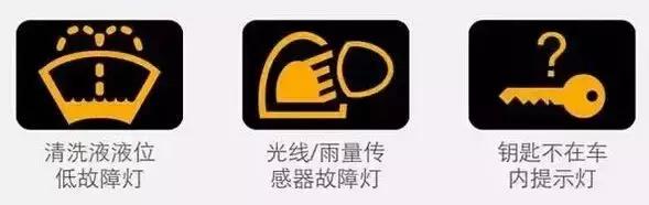 大众汽车故障灯标志图解大全,东风凯普特汽车故障灯标志图解