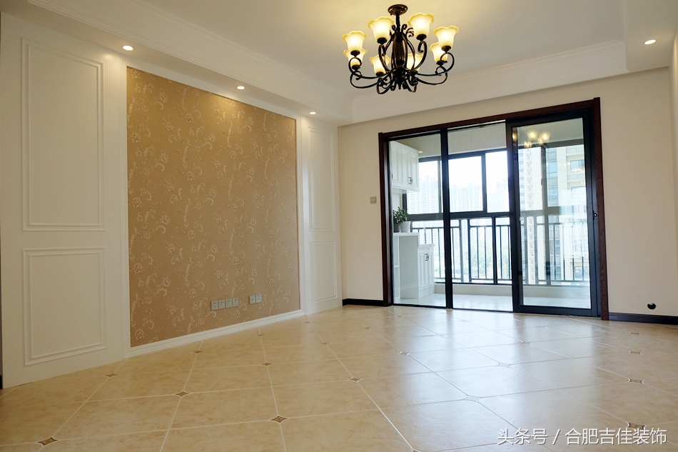 117平m户型装修案例,130简美风格装修实景图