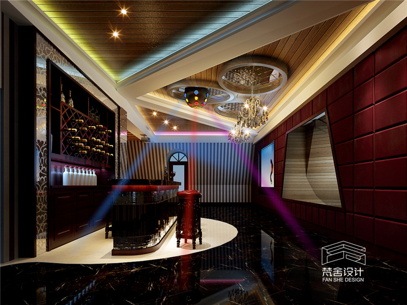 350平别墅改造,别墅装修成私人会所设计