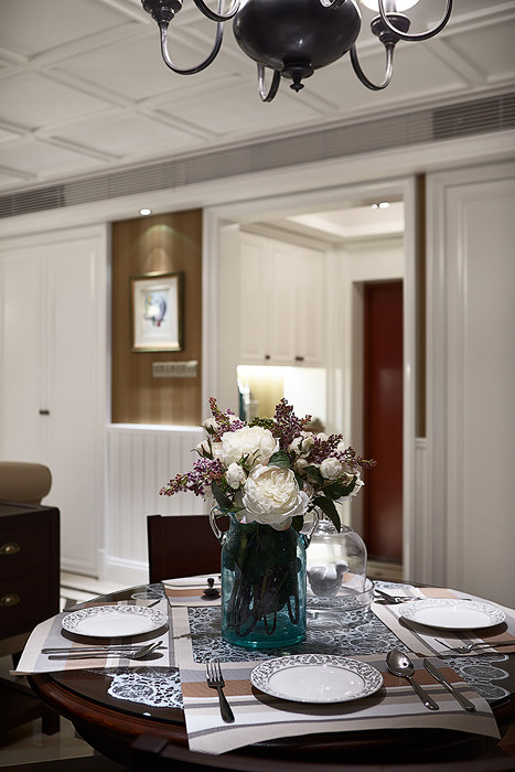 4房2厅2卫简约风格装修,160平方米房子装修美式轻奢