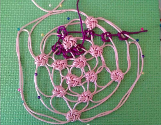 中国绳结球编法,中国结编法diy教程