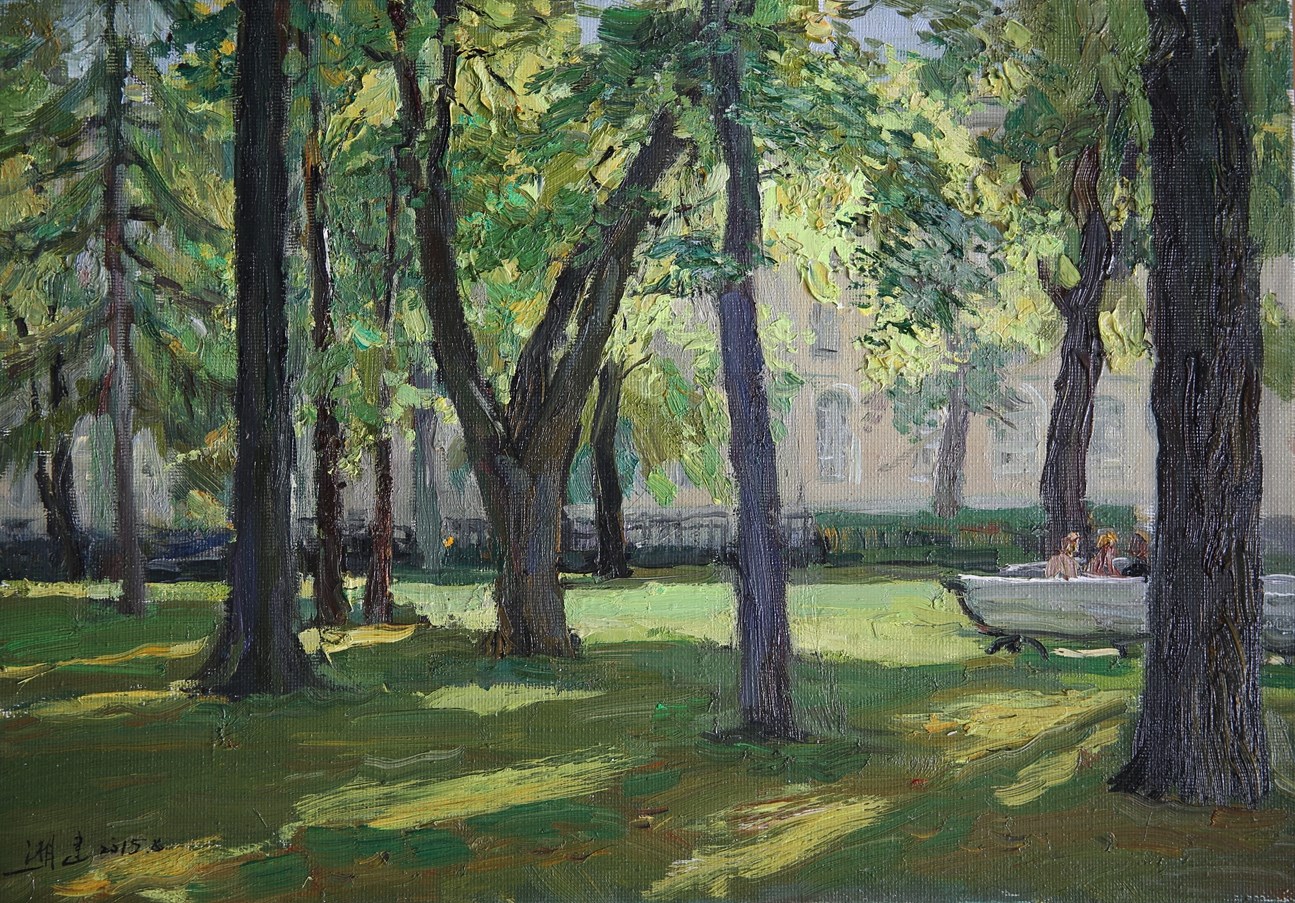 带着绘画去旅行,小画箱写生