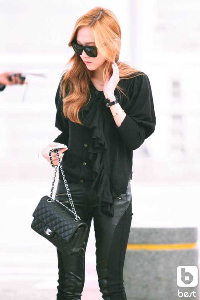 jessica郑秀妍爱马仕,jessica郑秀妍背的什么包