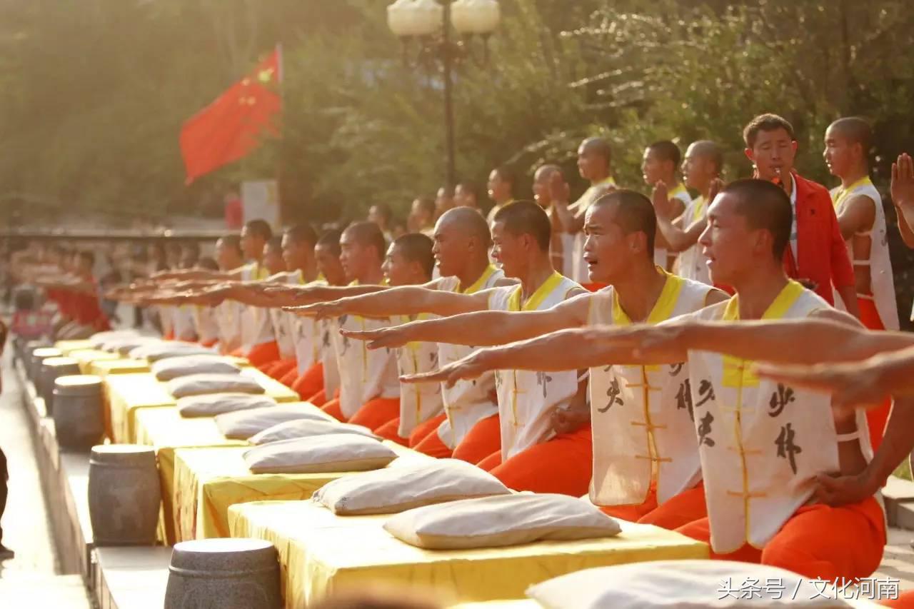 少林18铜人武术表演,禅武合一少林功夫