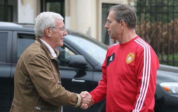 里皮中国国脚完整视频,里皮国足掷界外球