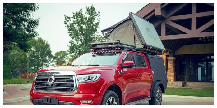 长城二炮宿营车换帐篷,长城二炮露营车自驾游