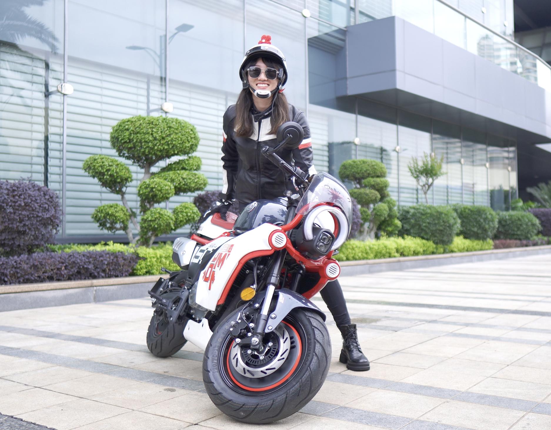 宗申mini150摩托车第一视角,宗申迷你150试驾