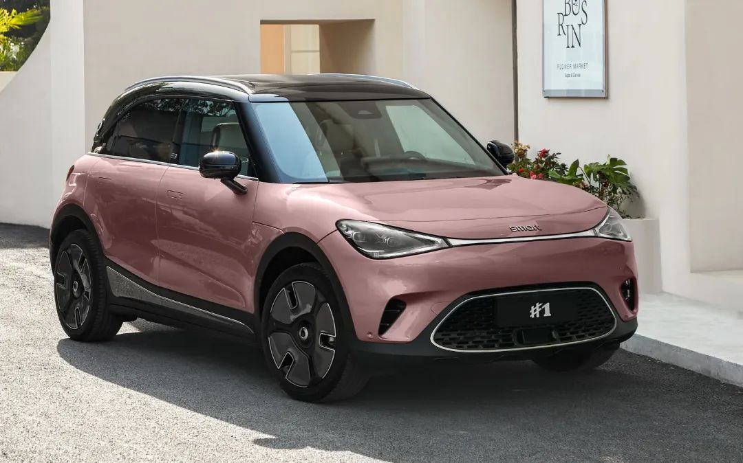 奔驰smart精灵1号400公里续航,奔驰smart精灵和海豚对比