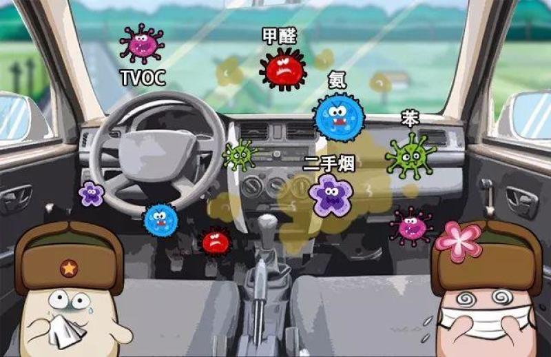 车里洒了汤怎么去除异味,车里有异味怎么快速消除