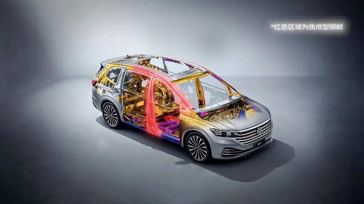 大众威然拆车测评,威然底盘拆解大飙车