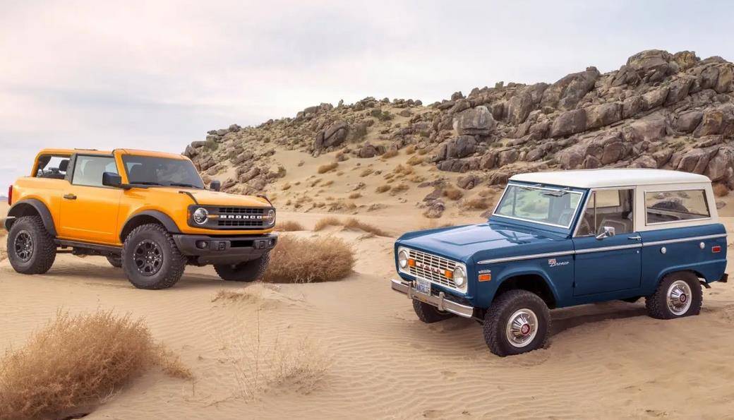 坦克300原型车福特bronco,bronco和坦克300哪个好