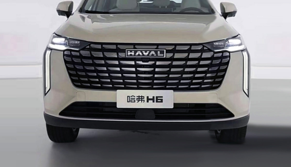 全新一代哈弗h6实车图曝光,新一代哈弗h6实车