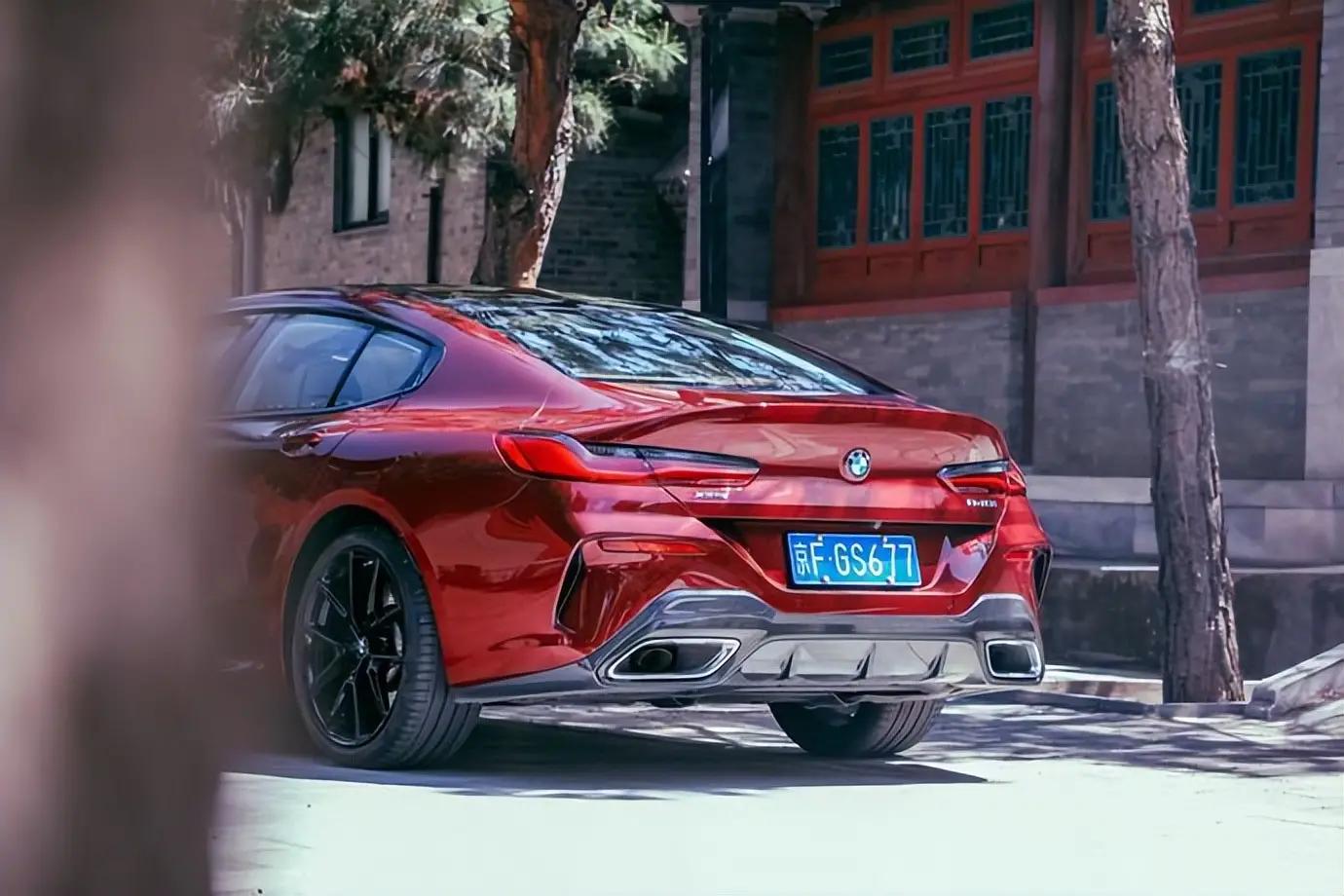 人生第一台轿跑全新宝马840i,宝马840i四门轿跑实测百公里加速