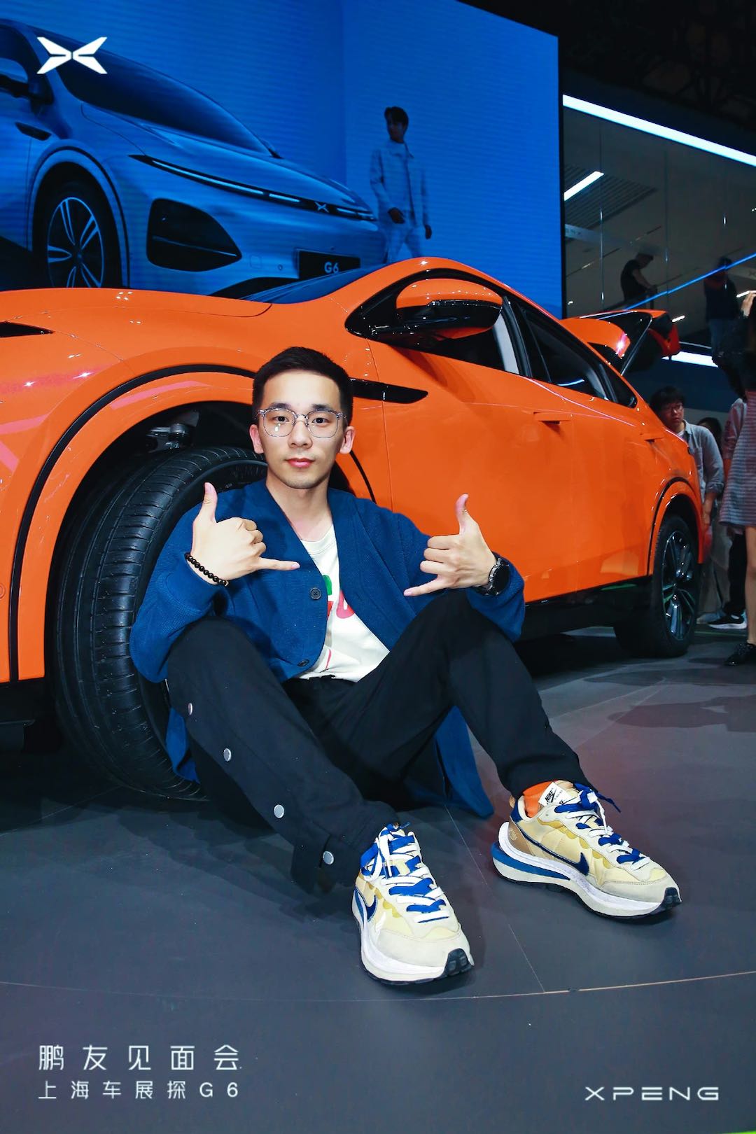 【小鹏汽车】新老鹏友相聚上海车展，一起花式看G6。