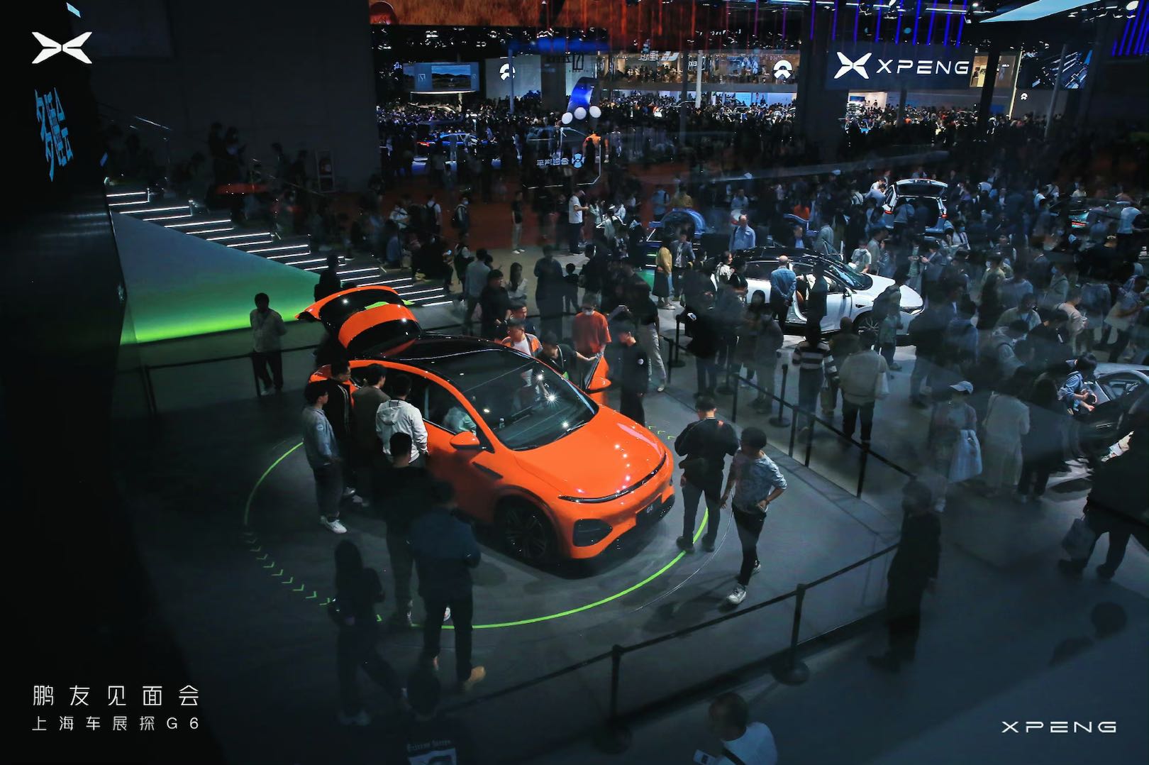 【小鹏汽车】新老鹏友相聚上海车展，一起花式看G6。