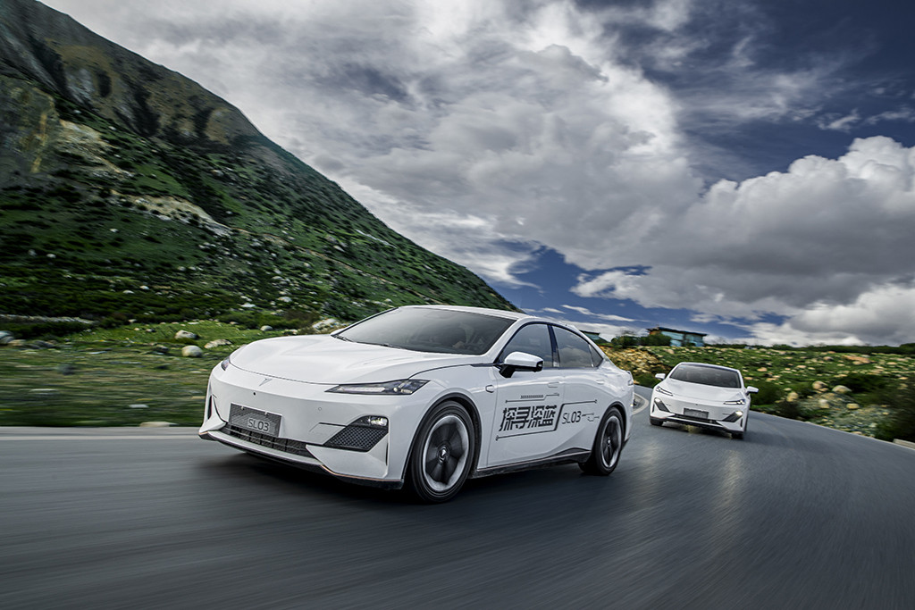 深蓝sl03和model3行驶质感,model3技术大全