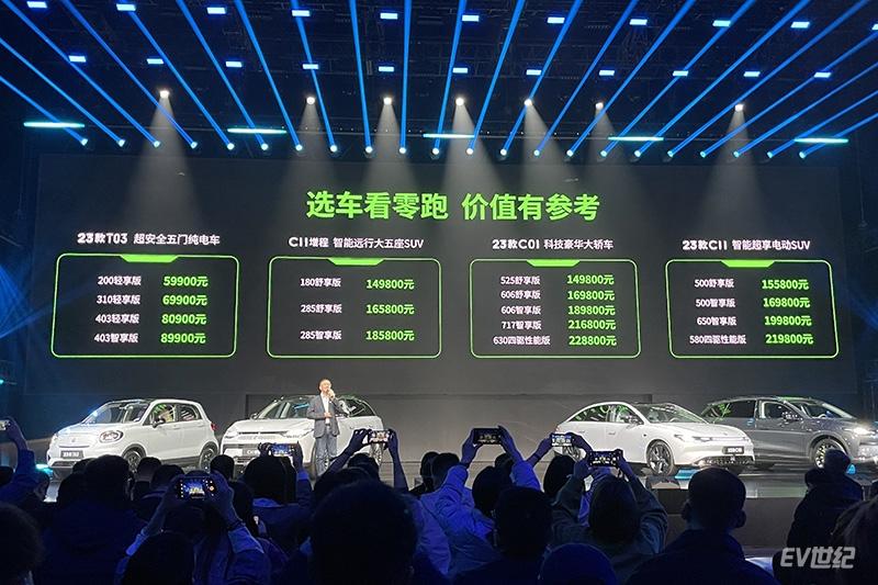 23款零跑c01购车优惠政策6月,零跑c012023款525舒享版38号