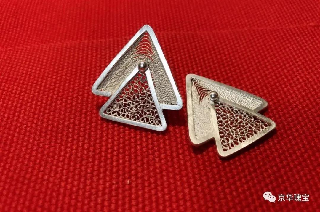 传统工艺首饰羽毛,手工金银首饰加工民间老传统工艺