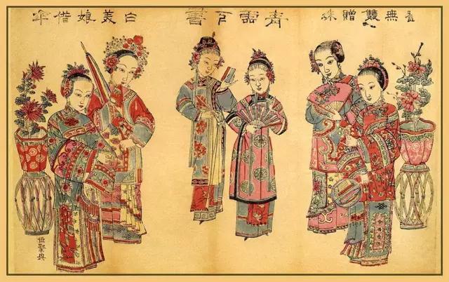 古画里除夕的传说与习俗，好看