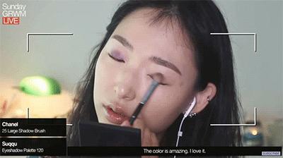 单眼皮狐狸眼妆画法日常,单眼皮大眼妆的画法步骤