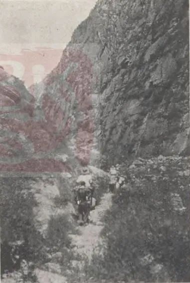 九十年代华山,七百年前的华山湖