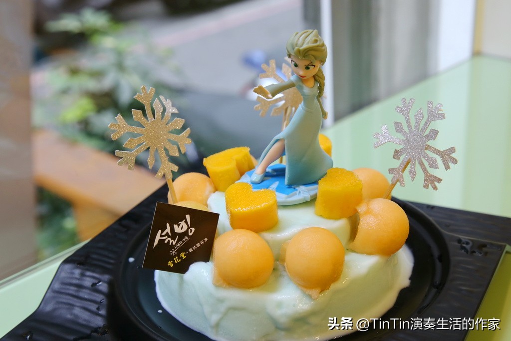 正宗韩式雪花冰,日式雪花冰和韩式雪花冰