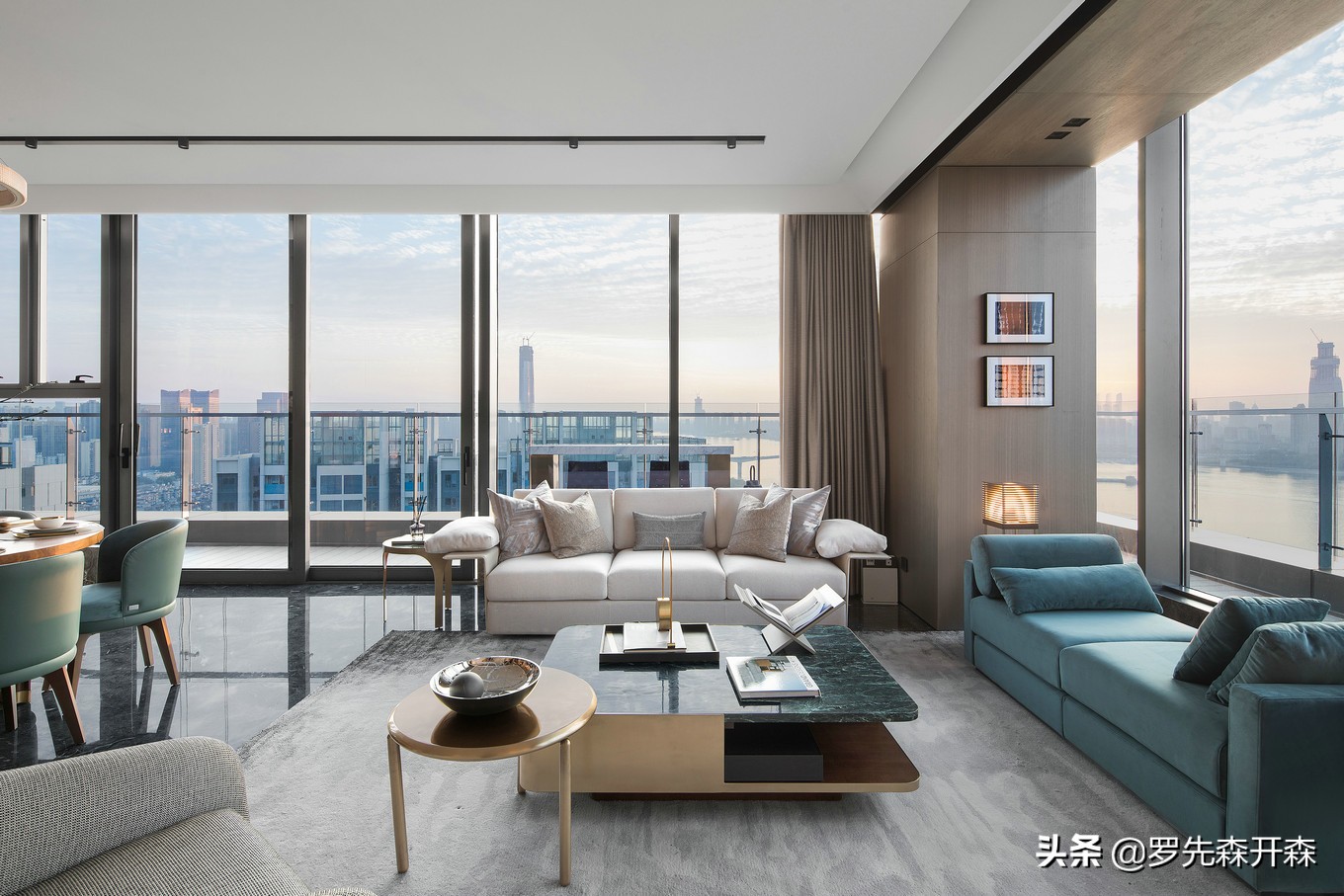 元禾大千运河边别墅,元禾大千装饰