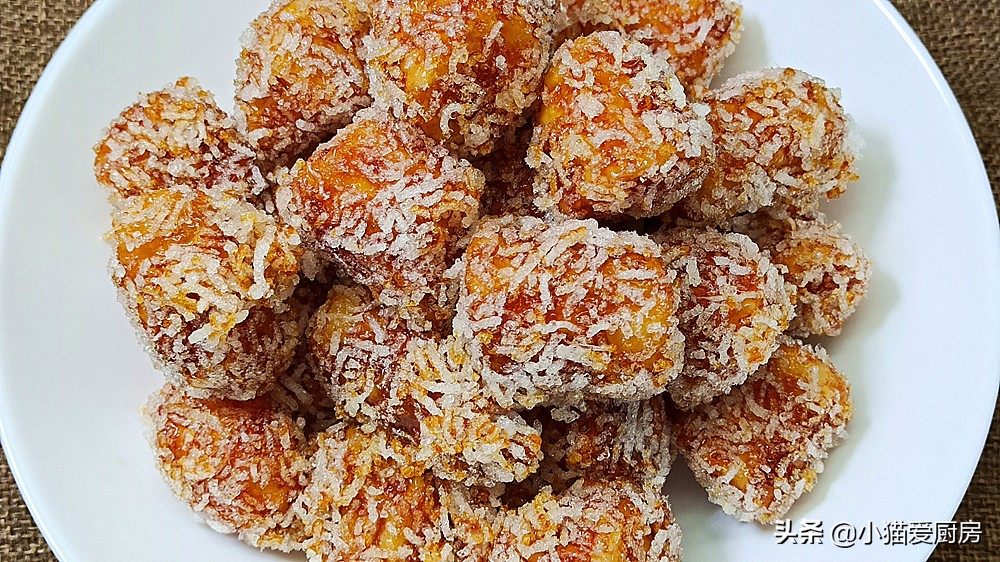 山药桂花糕超简单,亲手教你做山药糕点