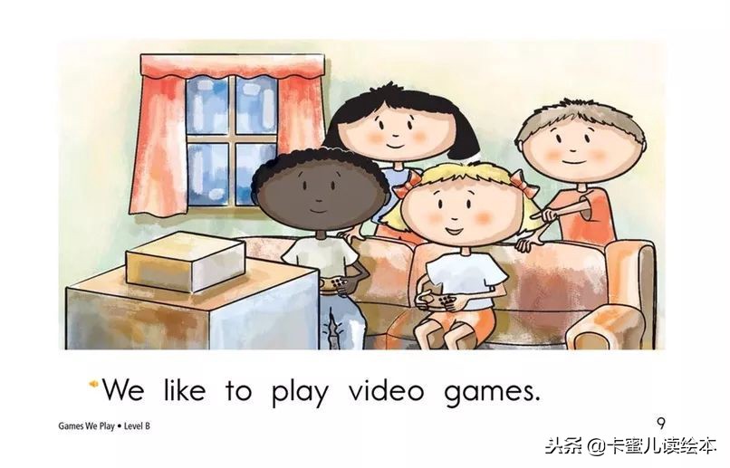 weplaygames绘本,我们一起玩游戏英语绘本