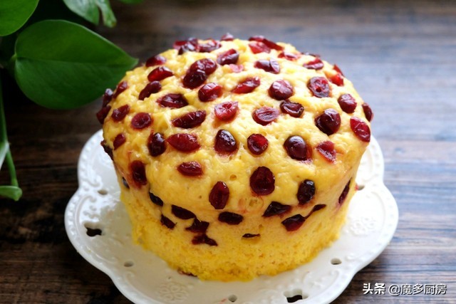 早餐奶香南瓜蒸糕,家常蒸南瓜发糕