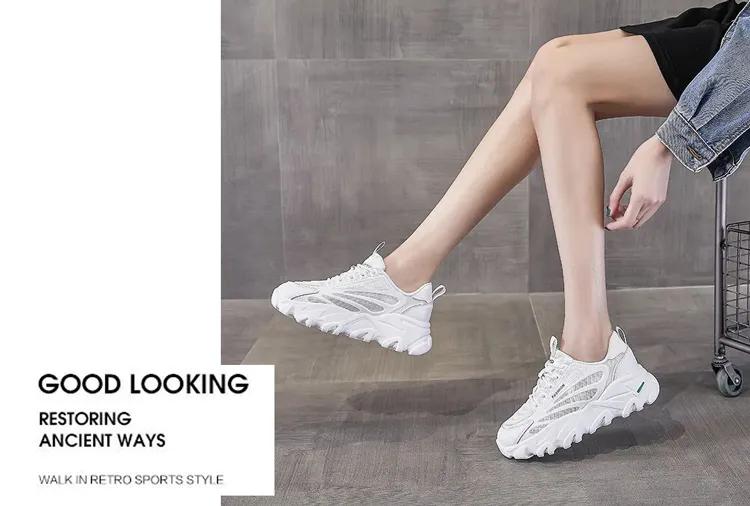 谁说小白鞋土这样穿又酷又美,百搭小白鞋显脚小高级感新款