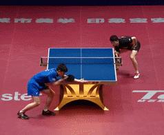 推下旋球技术示范与讲解,如何练习拉下旋球