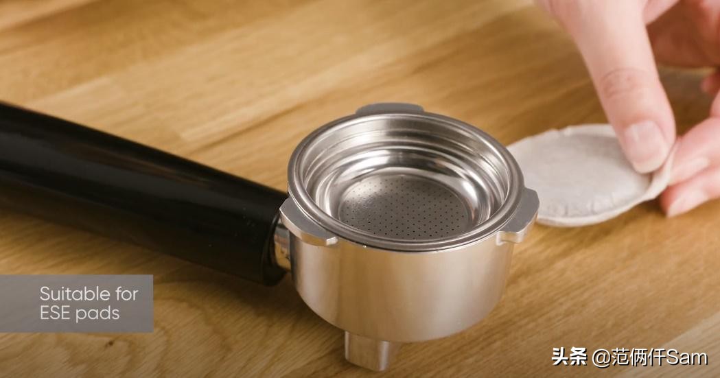 十五秒学会三段咖啡拉花,半自动意式咖啡机使用技巧