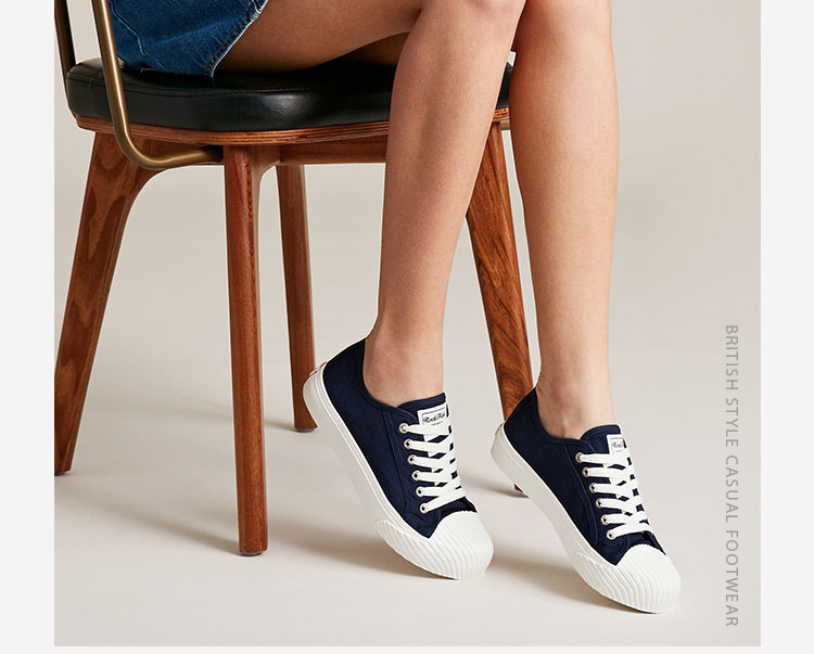 英国皇室帆布鞋,夏季英伦风透气帆布鞋